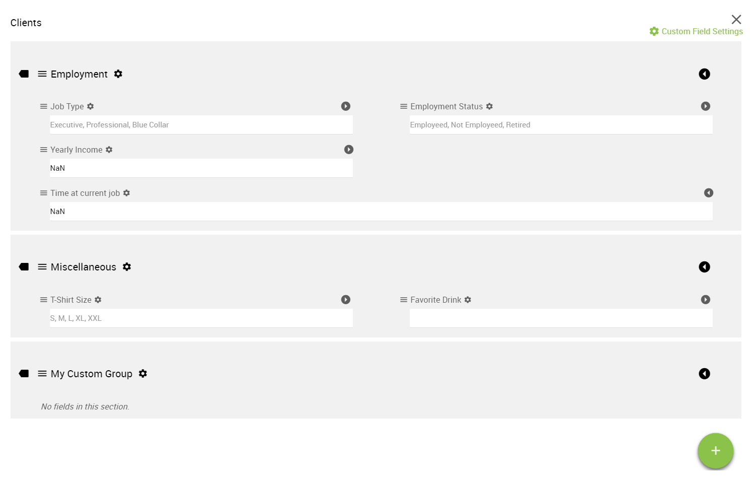 FinFolio custom fields now with auto-calculations