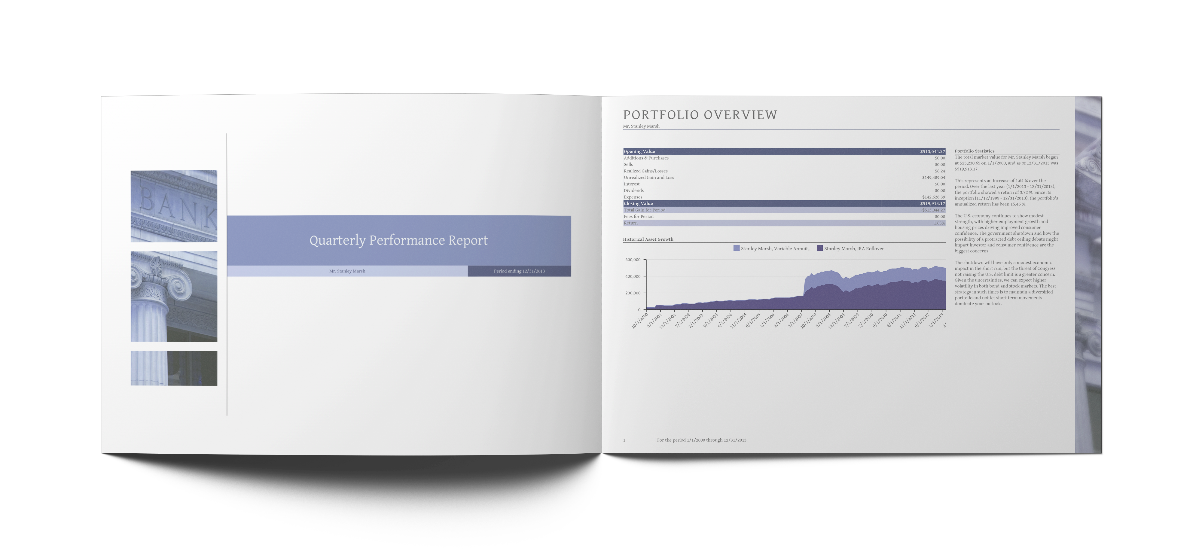 Investment Performance Reporting for Advisors | FinFolio