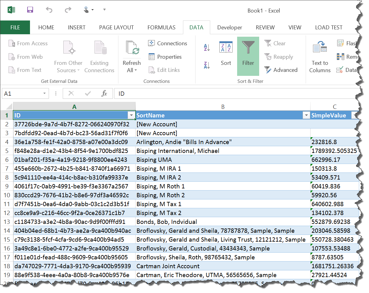 Using REST API data in Microsoft Excel